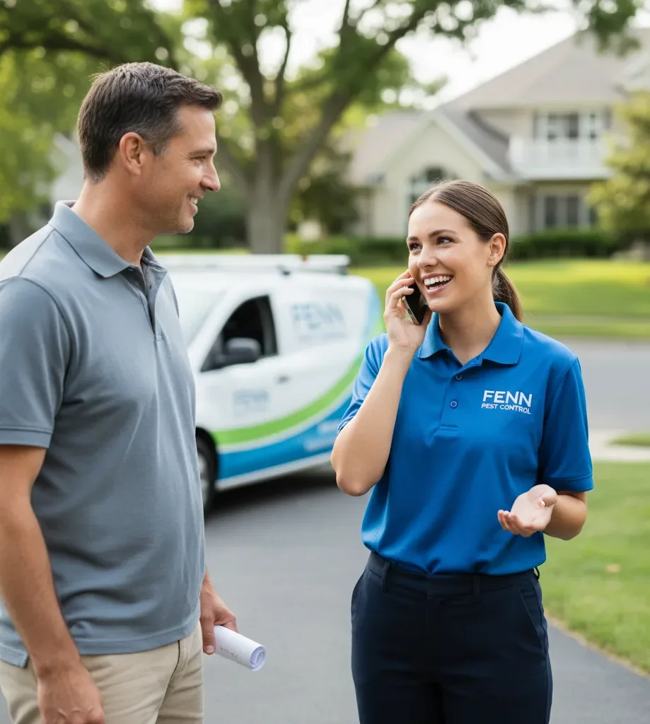 Fenn Pest Control customer support in Otterbein